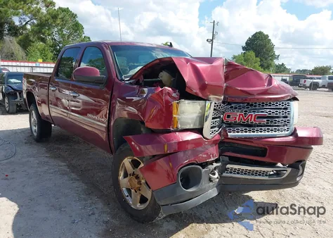 2014 GMC Sierra 2500Hd Denali из США, поврежденный, VIN 1GT125EG3EF172559